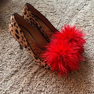 Sam Edelman Leopard Heels